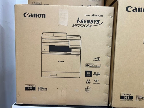 Canon i-SENSYS MF752Cdw photocopieuse multifonction laser couleur 3-en-1 A4 (USB 2.0/Wi-Fi/Ethernet)