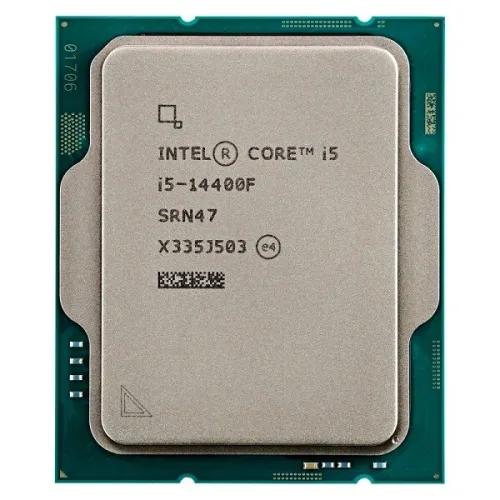 Processeur Intel Core i5-14400F (14ème Gén) - 4.7 GHz - LGA 1700 - Neuf Scellé