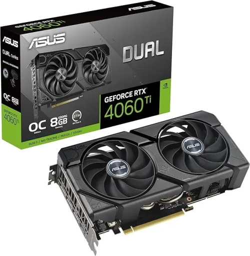 ASUS Dual GeForce RTX 4060 Ti EVO OC Edition 8GB GDDR6   Performance Ultime Ray-Tracing & DLSS 3