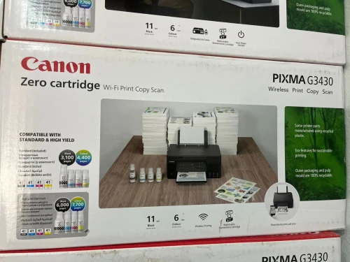  Imprimante Multifonction Canon PIXMA G3410 - Wi-Fi, Rechargeable, NEUVE