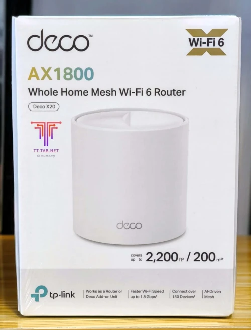 Routeur Mesh TP-LINK DECO X20 WiFi 6 AX1800 (1 Pack )