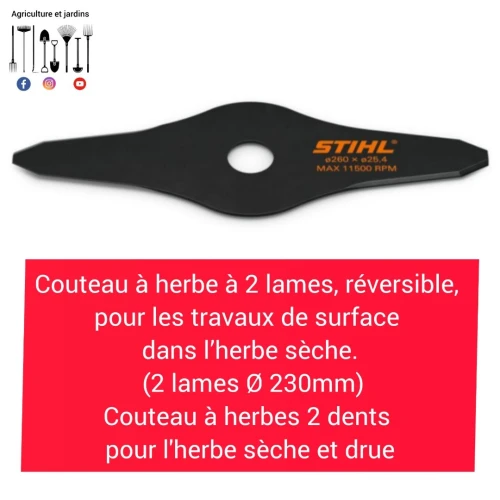 Disques pour débroussailleuse