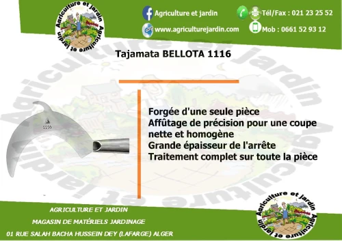 faucille croissant bellota 