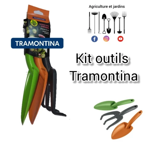 Kit d'outillage tramontina 3 pièces 