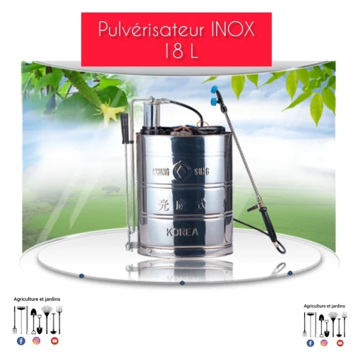 Pulvérisateur 18L inox