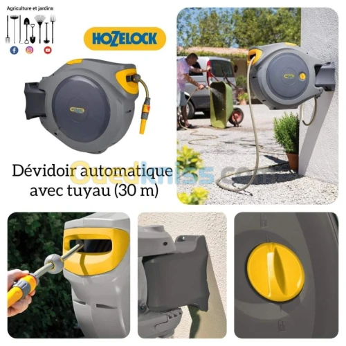 Devidoir Tuyau hozelock automatique 30 M