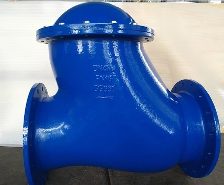 Clapet a boule en fonte ductile pour assainissement