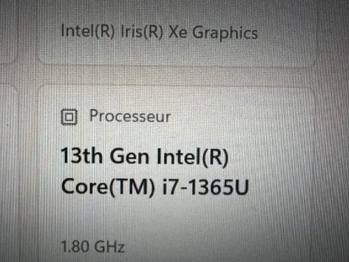 THINKPAD X1 Carbon GEN11 i7 32gb 1to nvme