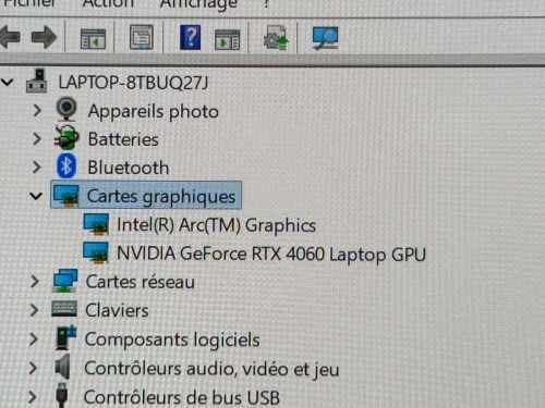 HP OMEN TRENSCEND 14 UTRA 9 185H 32Go 1To ssd RTX 4060 4K 