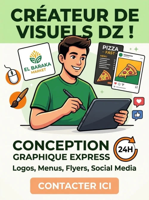 Conception Graphique Express (Logos, Menus, Réseaux Sociaux)