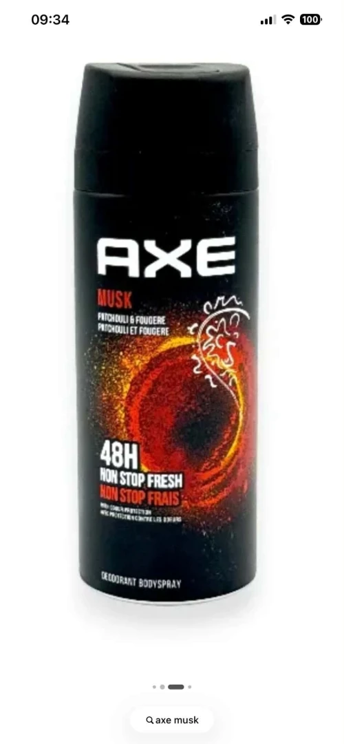 Axe déodorant original