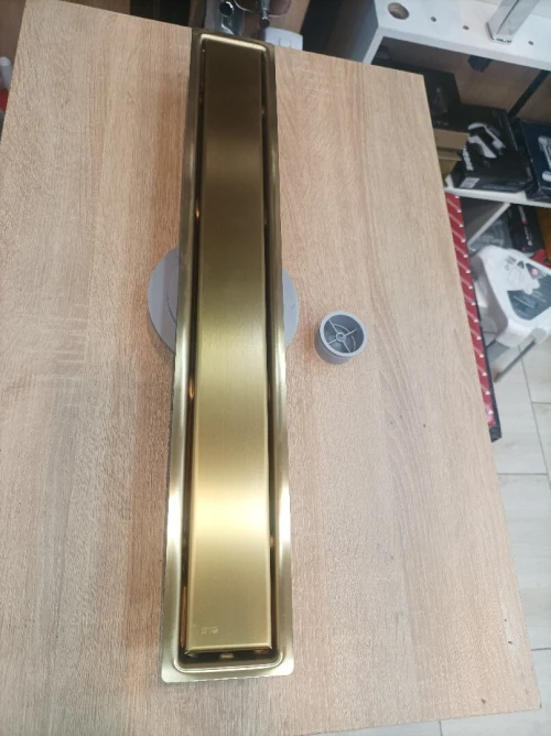 Caniveau de douche en inox italienne