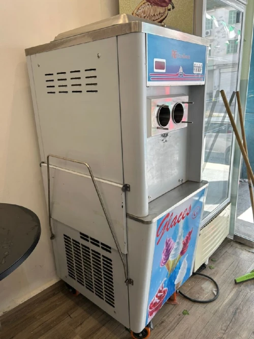 Machine a glace exelence 380 v double compresseur