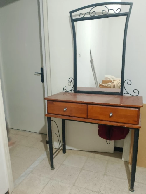 Coiffeuse en bois