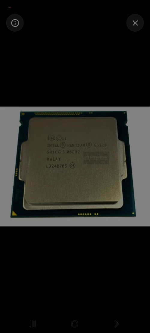 - Intel Pentium G2030 - Intel Pentium G3220