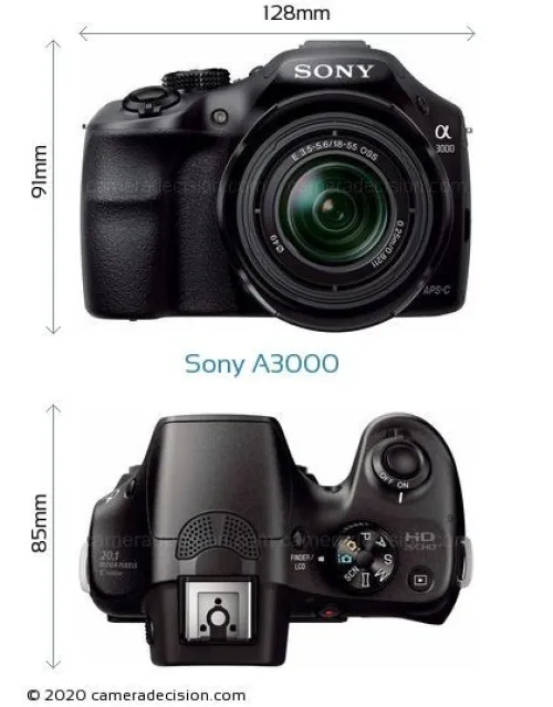 Camera Sony alpha 3000 