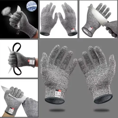 Gants Anti-Coupure - Protection Niveau 5 & Grip Haute Précision