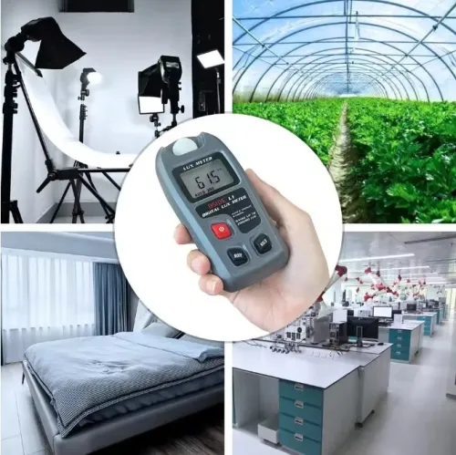 Luxmètre Numérique Portable LCD 0 À 200 000 Lux