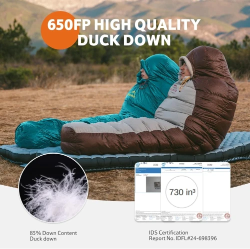Sac De Couchage En Duvet 0 Degré Confort - Naturehike