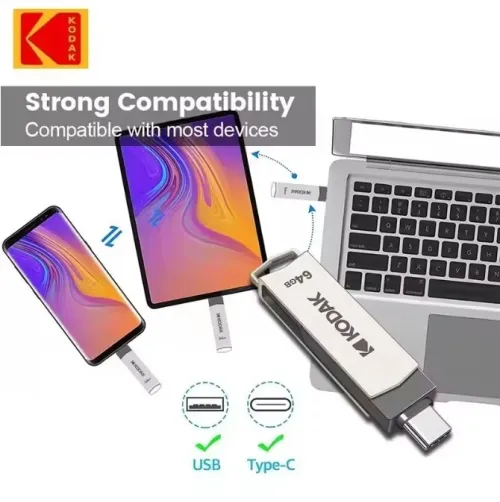 Flash Disque Clé USB 3.2 Type C Haute Vitesse