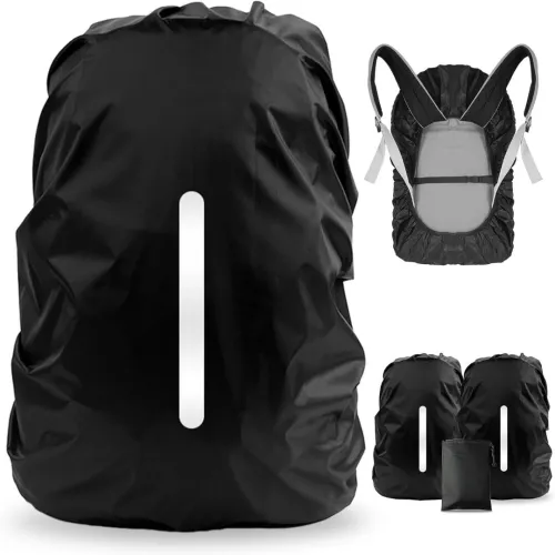Housse de Pluie Étanche pour Sac à Dos - Protection Totale Randonnée, Trekking & Hikking, Bikepacking
