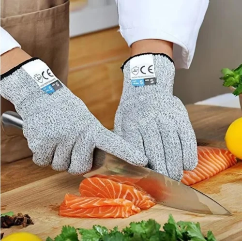 Gants Anti-Coupure - Protection Niveau 5 & Grip Haute Précision