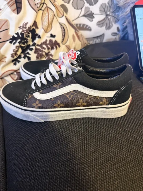 Vans Basket à imprimé Louis Vuitton