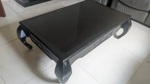Table basse en bois hêtre
