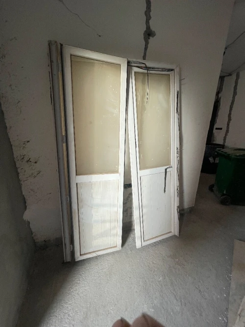 Porte fenêtre sans cadre pvc