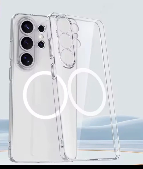 Coque Antichoc Samsung S26 Ultra Clear Case avec anneaux Magnétique