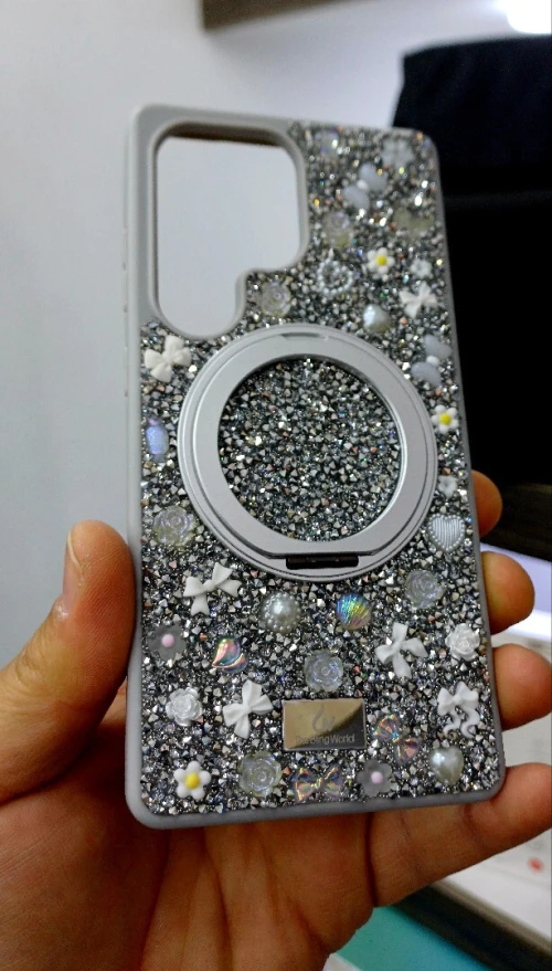 Antichoc Coque S26 Ultra S25 Ultra avec strass