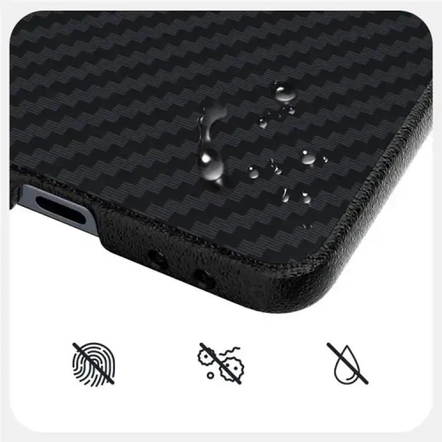 Coque Antichoc  Élui Galaxy ZFlip 7 Protection Texturée en carbonne