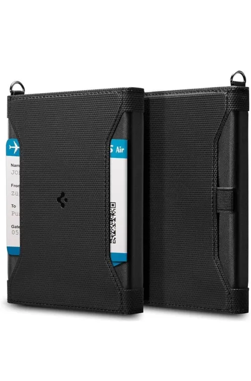 portefeuille pour passeport spigen
