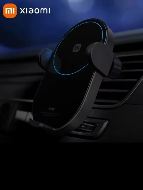 Chargeur Auto Sans Fil Xiaomi 30W  Support Intelligent et Recharge Rapide