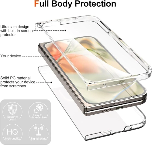 Coque antichoc En crystal Google Pixel 9 Pro Fold 10 Pro Fold