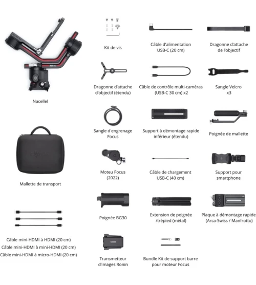 Stabilisateur DJI RS 3 Pro