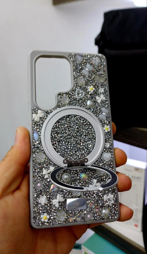 Antichoc Coque S26 Ultra S25 Ultra avec strass