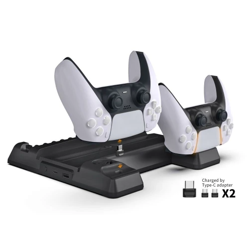 Station de refroidissement multifonctionnel DOBE pour PS5