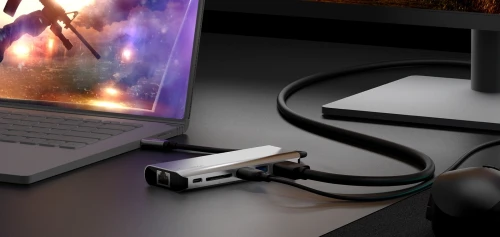 Adaptateur hub belkin USB-C multiport 6in1