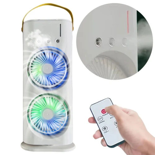 Ventilateur portable rechargeable Usb avec vapeur 