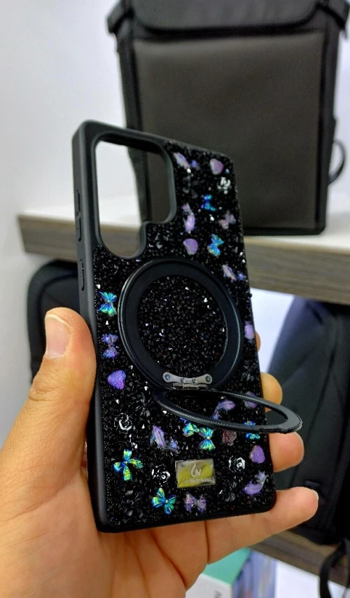 Antichoc Coque S26 Ultra S25 Ultra avec strass