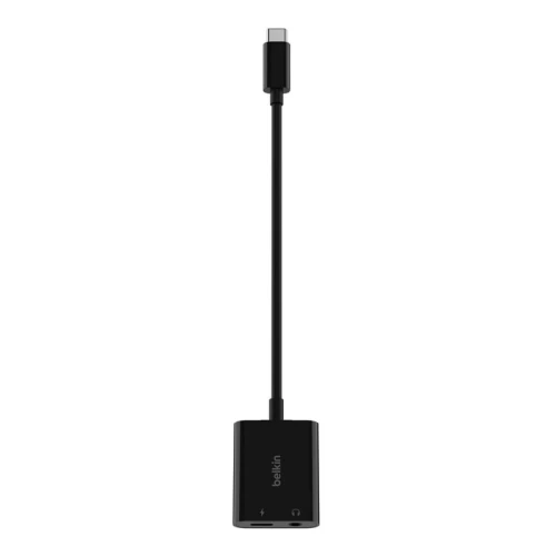 Adaptateur belkin USB-C 3,5 mm audio + recharge 