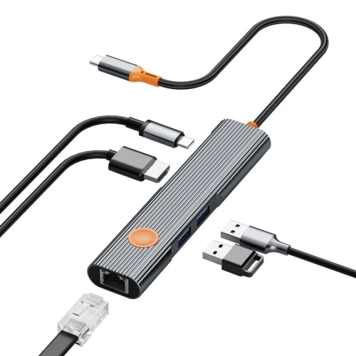 Hub USB-C 5-en-1 WiWU Travel Wi-HB005