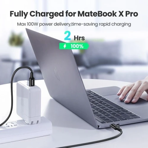 Câble UGREEN USB C vers USB C 2.0  100W  2 m