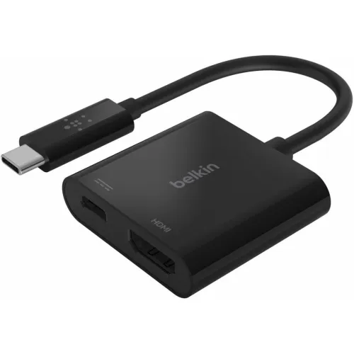 Hub adaptateur Belkin USB-C vers HDMI + adaptateur de charge 
