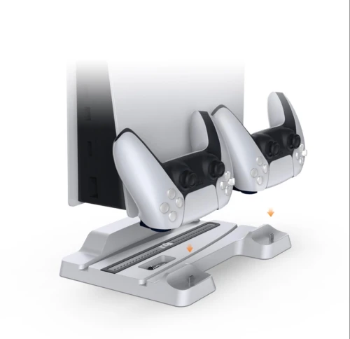 Support Dobe avec Ventilateur et Chargeur pour PS5