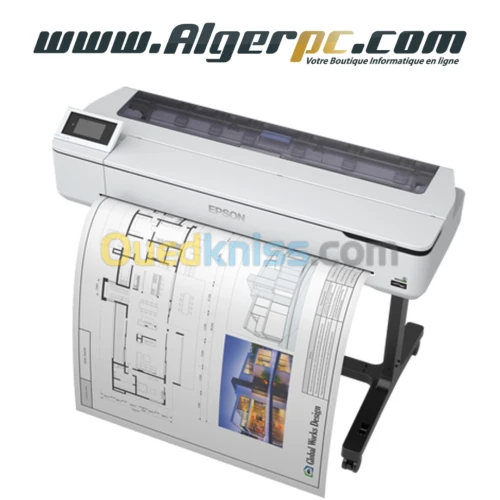 Traceur Epson SureColor SC-T5100 couleur/connectivité Wifi et USB/ADF/Écran LCD