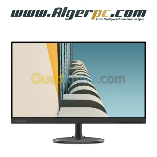 Ecran Lenovo C24-20 24 pouces en FHD avec 75Hz/dalle VA 16:9ème/4ms/HDMI/VGA/sortie casque