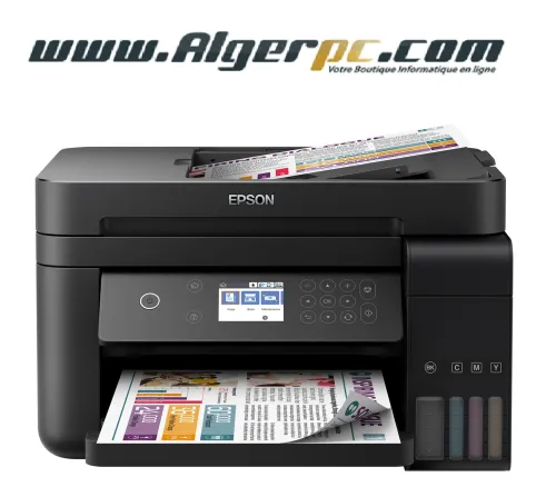 Imprimante Epson EcoTank L6170 Jet d'encre - MF(A4,WIFI,4800 x1200DPI, 150 Feuilles, 33ppm)