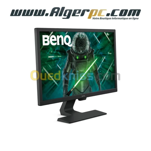 Ecran BenQ GL2480 24 pouces en FHD avec 75Hz/dalle TN 16:9ème/1ms/HDMI/VGA/DVI-D/sortie casque